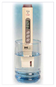 TDS Pocket-Size Meter with Thermometer "HM" Model TDS-4TM